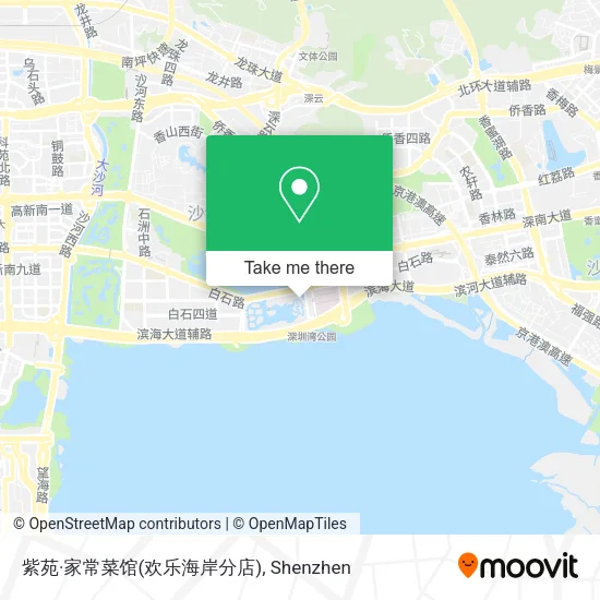 紫苑·家常菜馆(欢乐海岸分店) map
