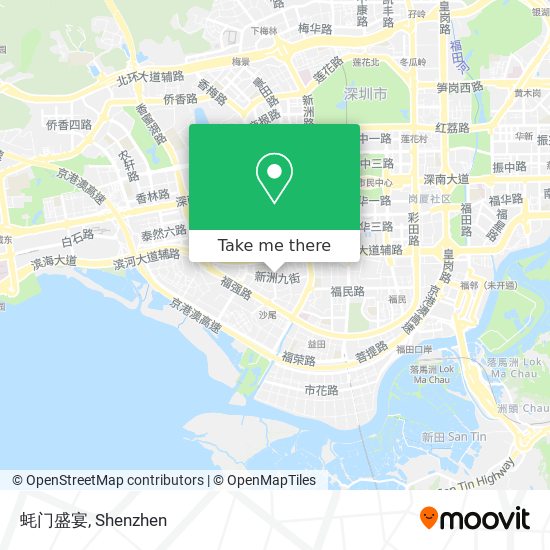 蚝门盛宴 map