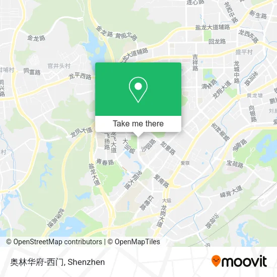 奥林华府-西门 map