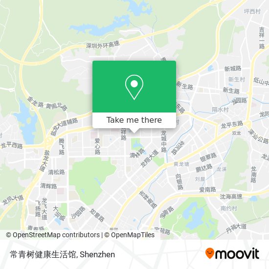 常青树健康生活馆 map