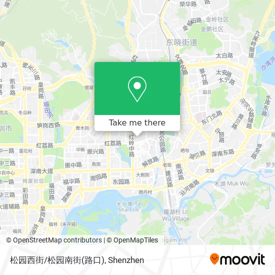 松园西街/松园南街(路口) map