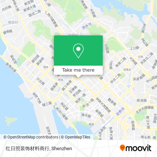 红日照装饰材料商行 map