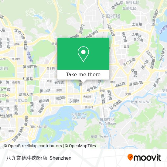 八九常德牛肉粉店 map