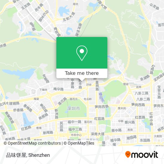 品味饼屋 map