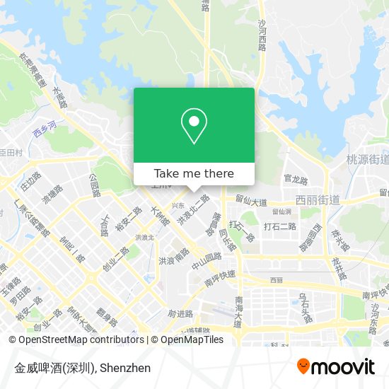 金威啤酒(深圳) map