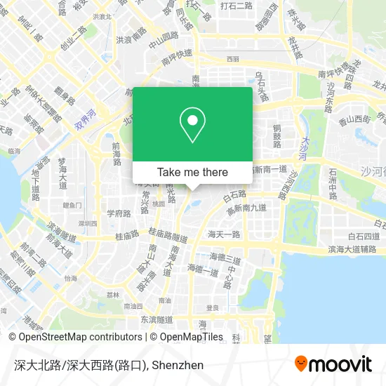 深大北路/深大西路(路口) map