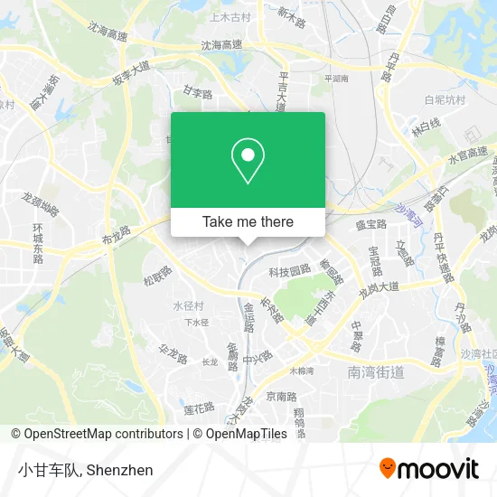 小甘车队 map