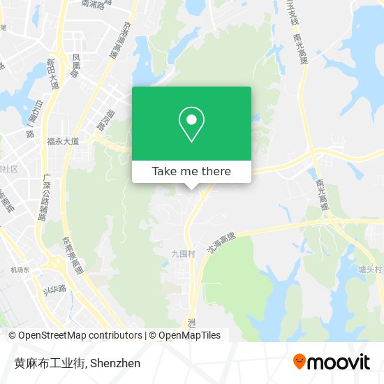 黄麻布工业街 map