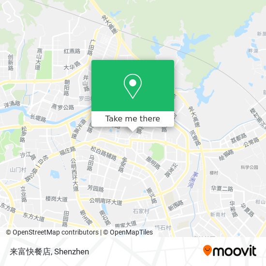 来富快餐店 map