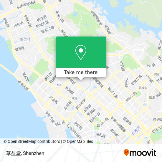 草益堂 map