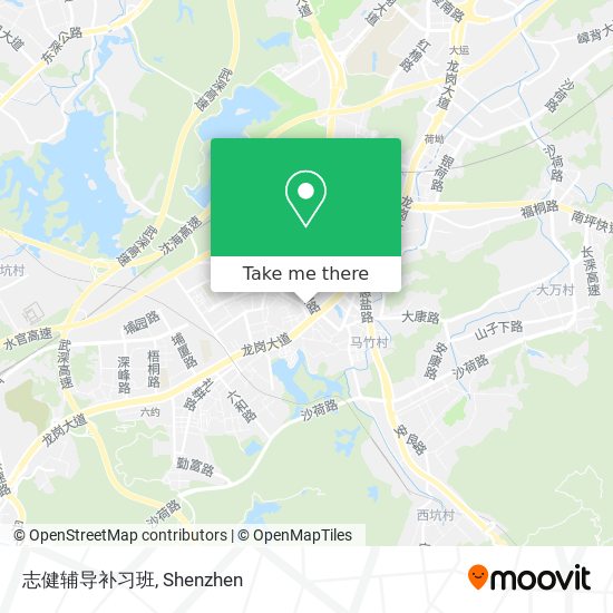 志健辅导补习班 map