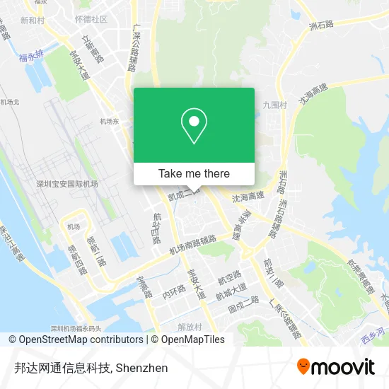 邦达网通信息科技 map