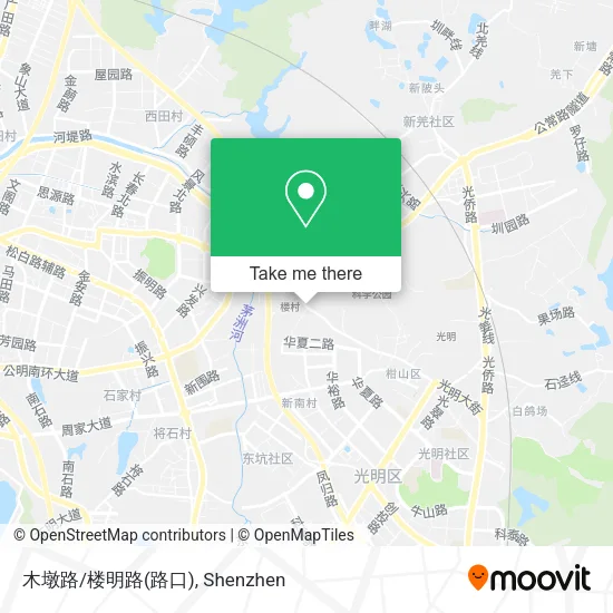 木墩路/楼明路(路口) map