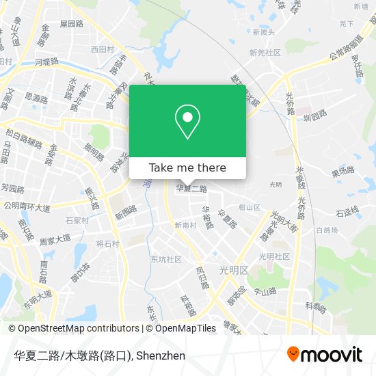 华夏二路/木墩路(路口) map