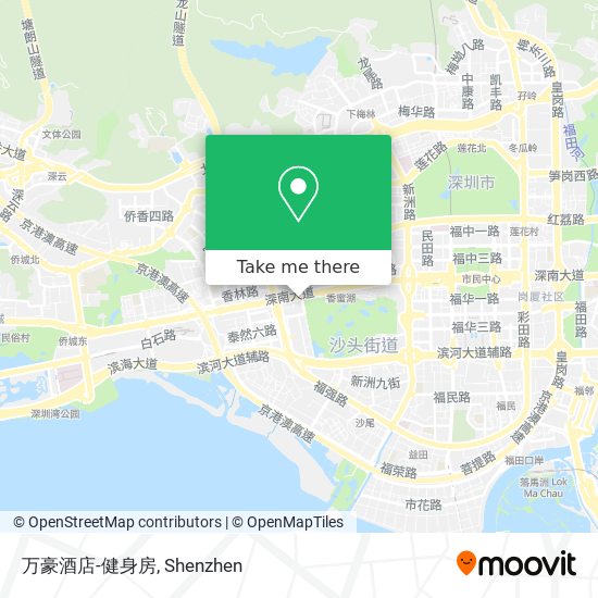 万豪酒店-健身房 map