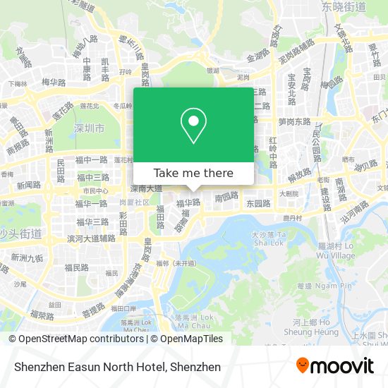 Shenzhen Easun North Hotel map