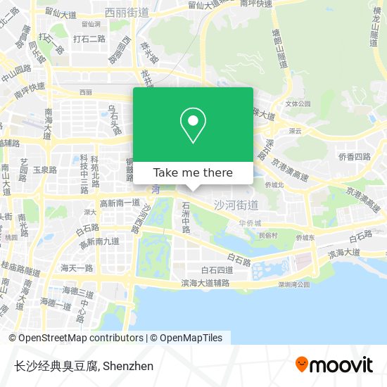 长沙经典臭豆腐 map
