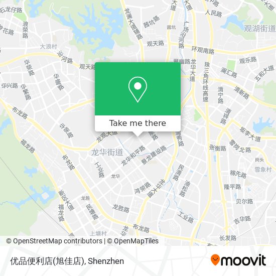 优品便利店(旭佳店) map