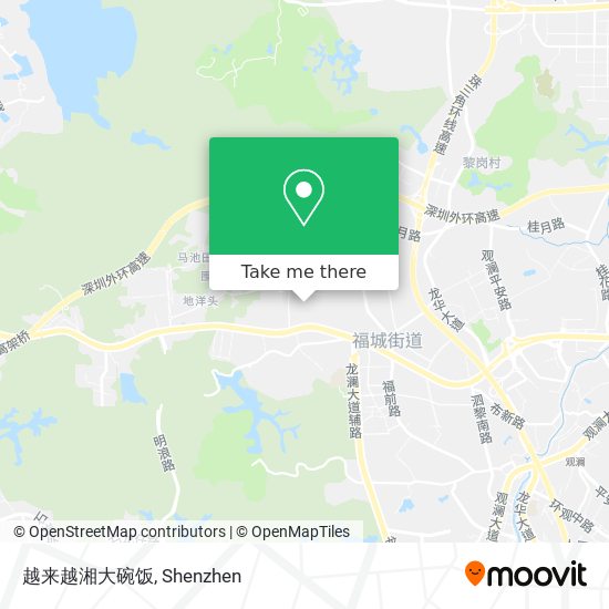 越来越湘大碗饭 map