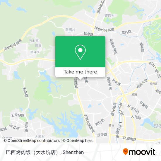 巴西烤肉饭（大水坑店） map