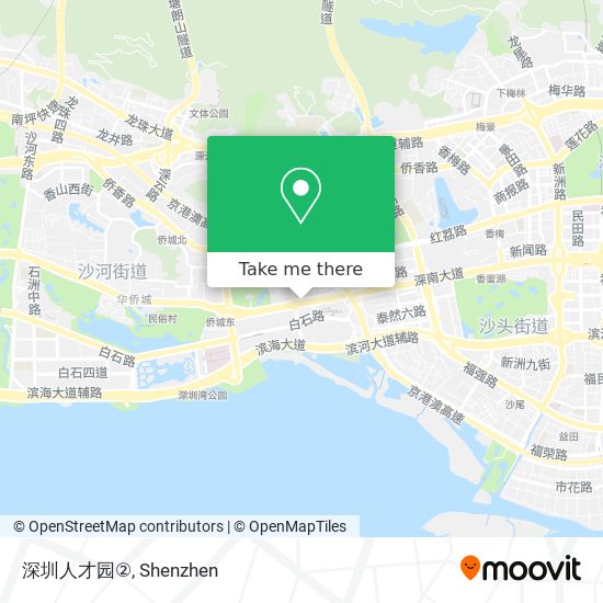 深圳人才园② map