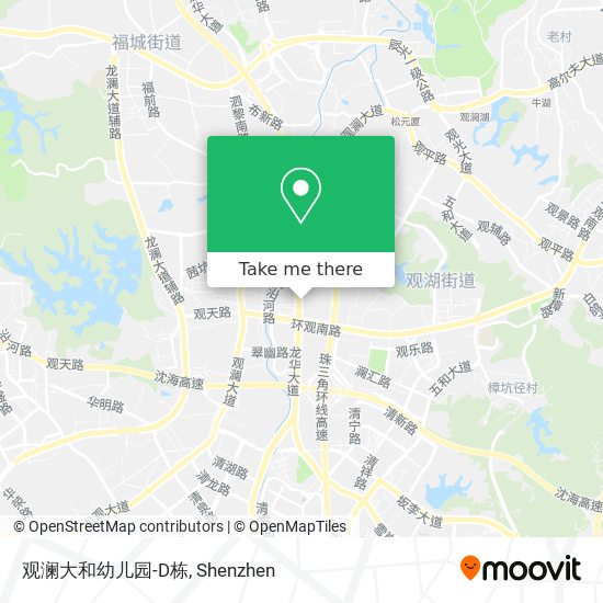观澜大和幼儿园-D栋 map