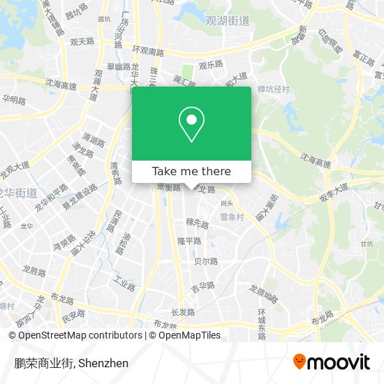 鹏荣商业街 map