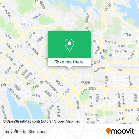 新安湖一巷 map