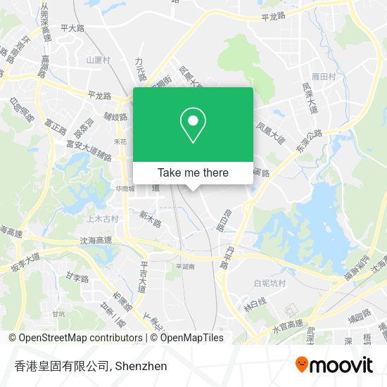 香港皇固有限公司 map