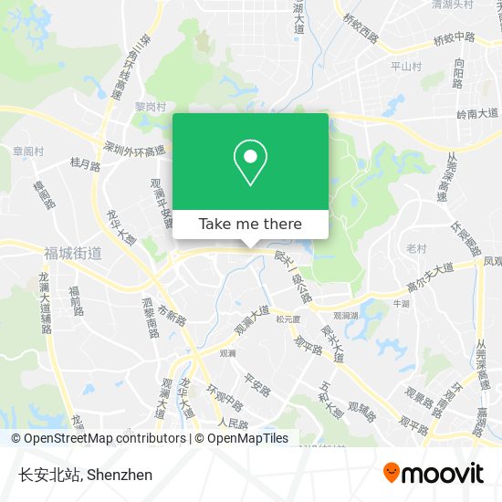 长安北站 map