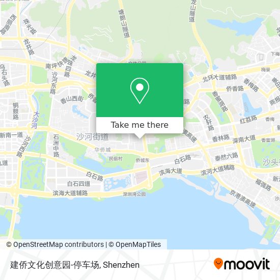 建侨文化创意园-停车场 map