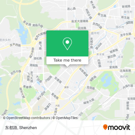 东都路 map
