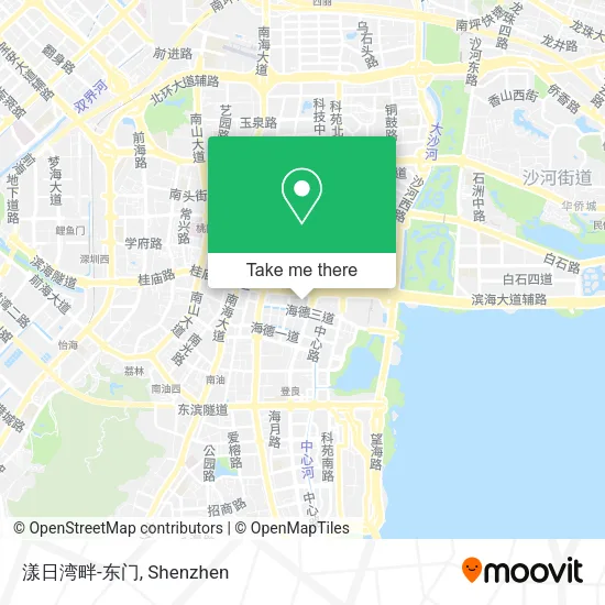 漾日湾畔-东门 map