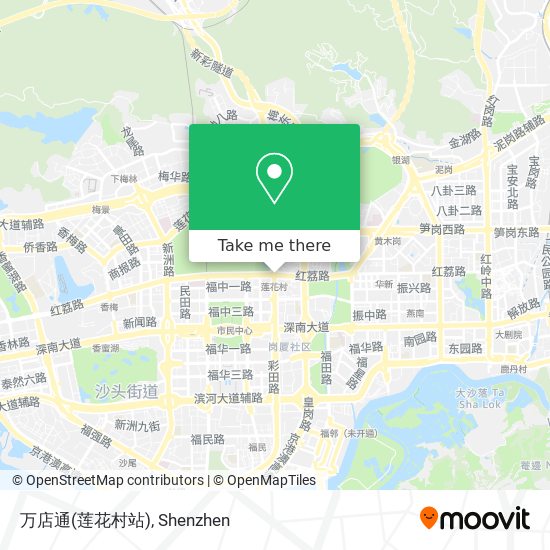 万店通(莲花村站) map