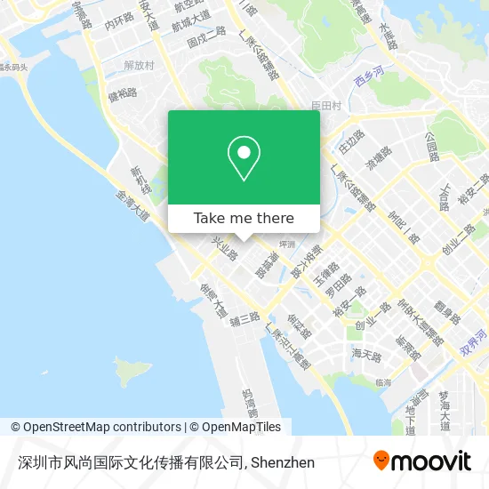深圳市风尚国际文化传播有限公司 map