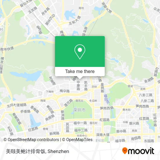 美颐美鲍计排骨饭 map