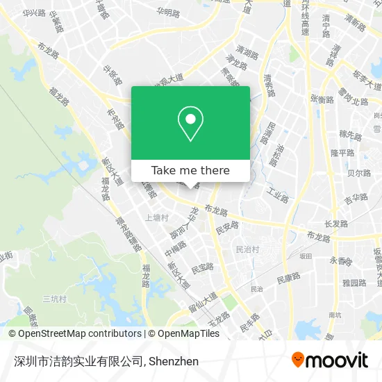 深圳市洁韵实业有限公司 map