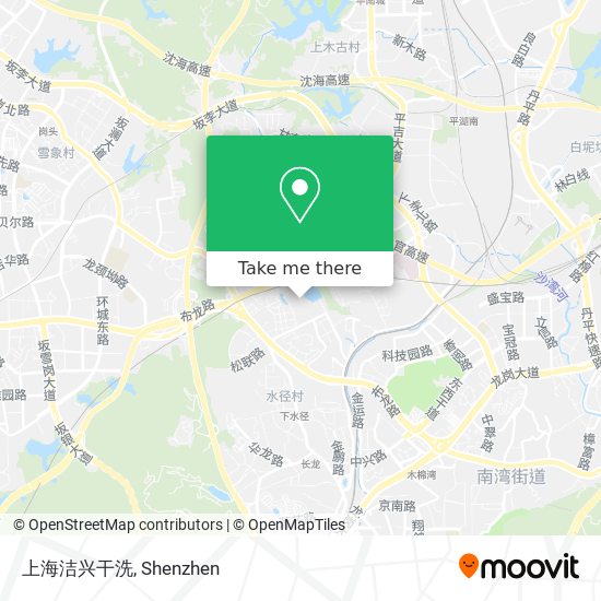 上海洁兴干洗 map