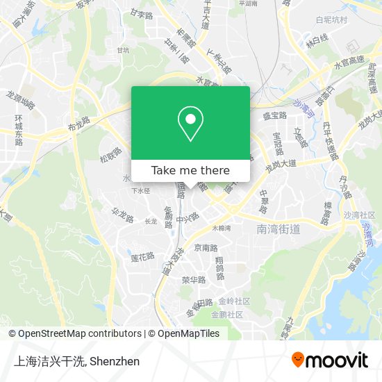 上海洁兴干洗 map