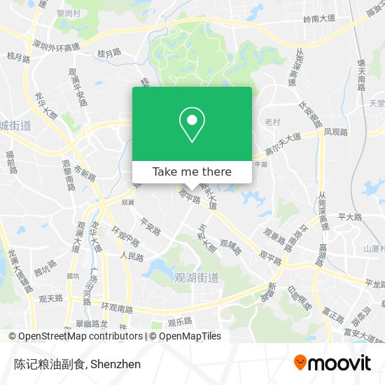 陈记粮油副食 map