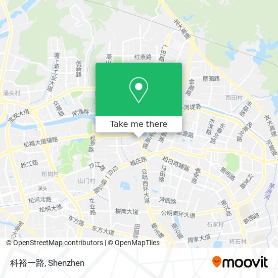 科裕一路 map