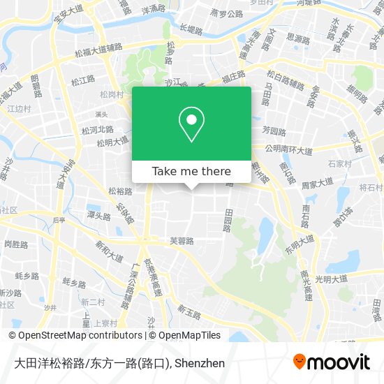 大田洋松裕路/东方一路(路口) map