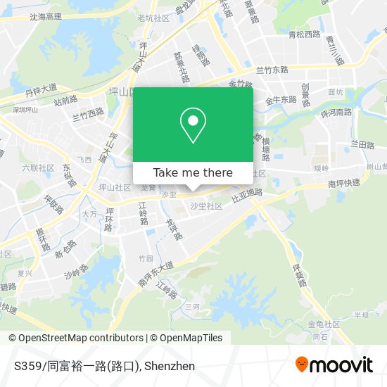 S359/同富裕一路(路口) map