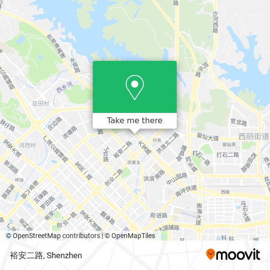 裕安二路 map