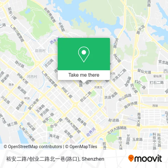 裕安二路/创业二路北一巷(路口) map