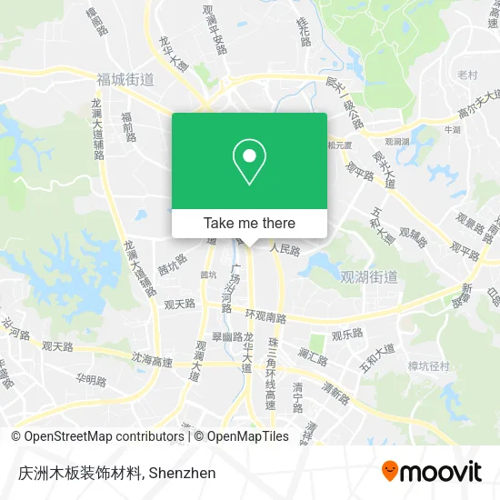 庆洲木板装饰材料 map