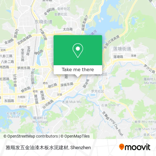 雅顺发五金油漆木板水泥建材 map