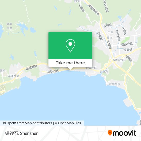 铜锣石 map