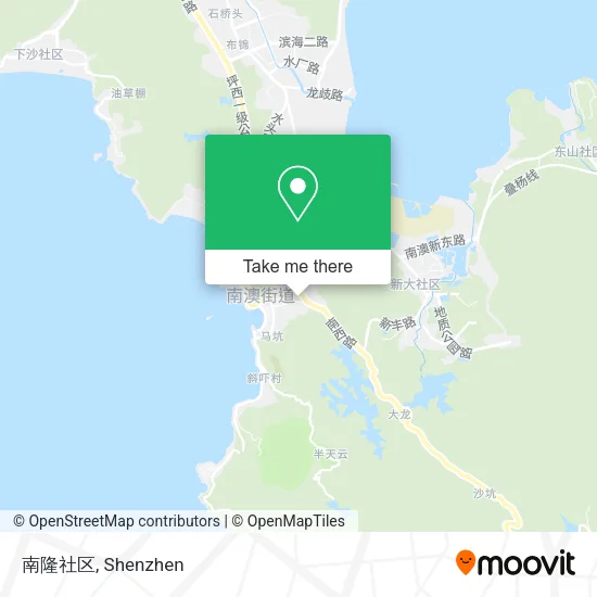 南隆社区 map