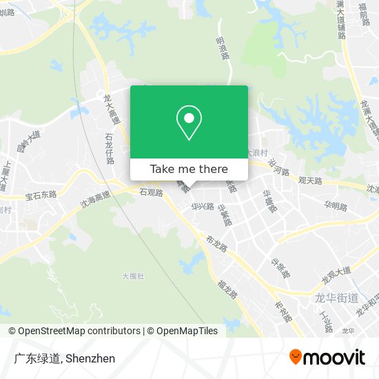 广东绿道 map